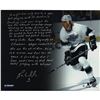 Image 1 : Bernie Nicholls Signed "Playing With Wayne" 16X20 Story Photo