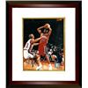 Image 1 : Jerry Stackhouse Signed Philadelphia 76Ers 8X10 Photo Custom Framed (Ball In Hands)