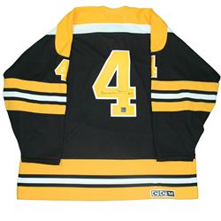 Bobby Orr Boston Bruins Signed Black Retro CCM Jersey: GNR COA