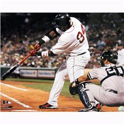 David Ortiz Swing Vs Yankees 16X20