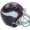 Image 1 : Alan Page Signed Minnesota Vikings Replica Throwback Mini Helmet- Radtke Holo