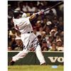 Manny Ramirez Vertical Home Swing 8X10 Photo (Signed In Black)