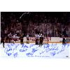 1994 New York Rangers Team Signed Victory On Ice 16X24 Photo (19 Sigs)