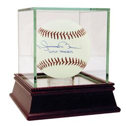 Mariano Rivera Signed MLB Baseball W/ “652 Saves” Insc.