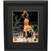 Image 1 : AC Green Signed Los Angeles Lakers 8X10 Photo Custom Framed (Yellow Jersey)