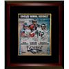 Image 1 : Donovan Mcnabb Signed Philadelphia Eagles Aerial Assault 16X20 Photo Custom Framed 6X Pro Bowler W/ 