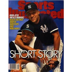 Alex Rodriguez And Derek Jeter 2/24/97 Sports Illustrated Magazine (No Label)