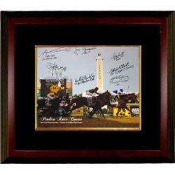 Spectacular Bid Signed Preakness Stakes Winners Pimlico Race Course Horse Racing 16X20 Photo Custom 