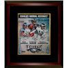 Image 1 : Randall Cunningham Signed Philadelphia Eagles Aerial Assault 16X20 Photo Custom Framed Ultimate Weap