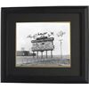 Image 1 : Gary Larsen Signed Minnesota Vikings Purple People Eaters 16X20 Photo Custom Framed (B&W @ The Met) 