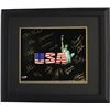 Image 1 : Nancy Kerrigan Signed Olympic Winners 16X20 Photo Custom Framed (Black USA) W/ 15 Signatures (14 Gol