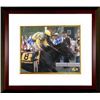 Image 1 : Sunday Silence Signed Preakness Stakes At Pimlico Horse Racing 16X20 Photo Custom Framed 2 Sig