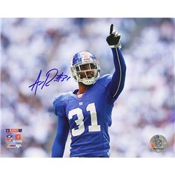 Aaron Ross Pointing Vs Cowboys 8X10 Photo