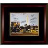 Image 1 : Funny Cide Signed Preakness Stakes Winners Pimlico Race Course Horse Racing 16X20 Photo Custom Frame