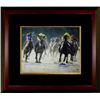 Image 1 : Laffit Pincay Signed Horse Racing 16X20 Photo W/ Cordero Custom Framed