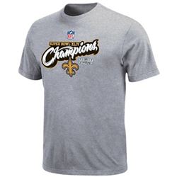 New Orleans Saints Super Bowl XLIV Champs Locker Room Tee Shirt -Large