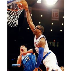 Amar'e Stoudemire Dunks Against Gustavo Ayon Orlando Magic 16X20 Photo Uns (Getty #160403332)