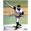 Brandon Webb Pitching Away Jersey Day Game Vertical 16X20 Photo (SOP Auth)