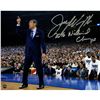 Jay Wright Signed Sideline Point 2016 National Championship Game 8X10 Photo W/ "2016 National Champs