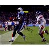 Image 1 : Vince Young Autographed Touchdown Vs. Giants 16X20 Photograph