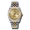 Image 1 : Rolex  Datejust 36 Yellow Gold  Diamonds  Women Watch