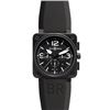 Image 1 : Bell  Ross  Aviation BR 01 Chronograph 46Mm  Men Watch