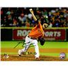 Image 1 : Mike Fiers Signed Houston Astros Pitching 8X10 Photo W/NH 8-21-15