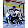 Image 1 : Dominik Hasek Signed Buffalo Sabres Action 8X10 Photo W/HOF'14