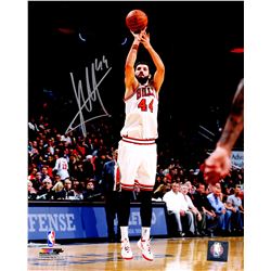 Nikola Mirotic Signed Chicago Bulls Shooting Action 8X10 Photo