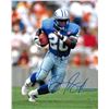 Image 1 : Barry Sanders Signed Detroit Lions Running Action 8X10 Photo