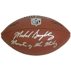 Mike Singletary Signed Wilson Limited Full Size NFL Football W/Monsters Of The Midway