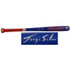 Image 1 : Jorge Soler Signed Chicago Cubs Blue Logo Franklin Mini Baseball Bat