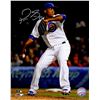 Image 1 : Pedro Strop Signed Chicago Cubs Pitching Action 8X10 Photo