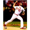 Image 1 : Michael Wacha Signed St Louis Cardinals 2013 World Series Pitching Action 8X10 Photo