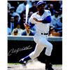 Image 1 : Billy Williams Signed Chicago Cubs Swinging Action 8X10 Photo