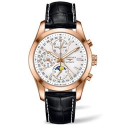 Longines  Conquest Chronograph Moonphase  Men Watch