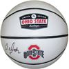 Image 1 : Deshaun Thomas Signed Ohio State Buckeyes Rawlings Logo Basketball (Black Sig)