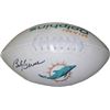 Image 1 : Bob Griese Signed Miami Dolphins Logo Football