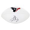 Image 1 : Jadeveon Clowney Signed Houston Texans Logo Football- Steiner Hologram