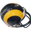 Jack Youngblood Signed Los Angeles Rams TB Mini Helmet HOF 01 (Silver Sig)