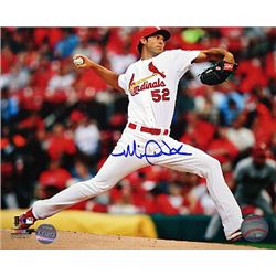 Michael Wacha Signed St. Louis Cardinals 8X10 Photo (White Jersey)