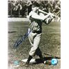 Image 1 : Ralph Kiner Signed Pittsburgh Pirates Sepia 8X10 Photo (Deceased- Batting)