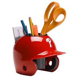 Philadelphia Phillies MLB Baseball Schutt Mini Batting Helmet Desk Caddy