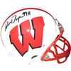 Image 1 : Ron Dayne Signed Wisconsin Badgers TB Mini Helmet 99H- JSA Hologram (Heisman)