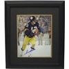 Image 1 : Terry Bradshaw Signed Pittsburgh Steelers 16X20 Photo Custom Framed In The Snow- JSA Hologram