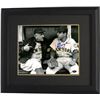 Image 1 : Ed Kranepool Signed New York Mets 8X10 Vintage B&W Photo Custom Framed (Bench With Casey Stengel)