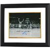 Image 1 : Christian Laettner Signed Duke Blue Devils B&W 16X20 Photo Custom Framed The Shot Celebration Vs Ken