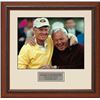 Image 1 : Jack Nicklaus Unsigned 16X20 Framed World Golf Hall Of Fame W/Palmer