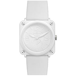 Bell  Ross  Aviation BR-S Ceramic Quartz 39Mm  Women Watch