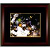 Image 1 : Ray Lewis Signed Baltimore Ravens 8X10 Photo Custom Framed (SB XLVII Trophy Celebration)
